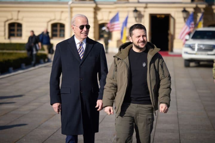 Zelensky & Biden Kiev