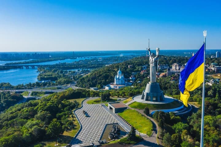 Ukraine - Motherland monument - Kyiv