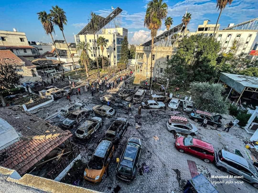 Courtyard Gaza Baptist Hospital