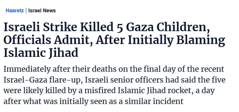 Israel Previous Muddying Waters After Civilian Deaths 3 Israel Previous Muddying Waters After Civilian Deaths 3