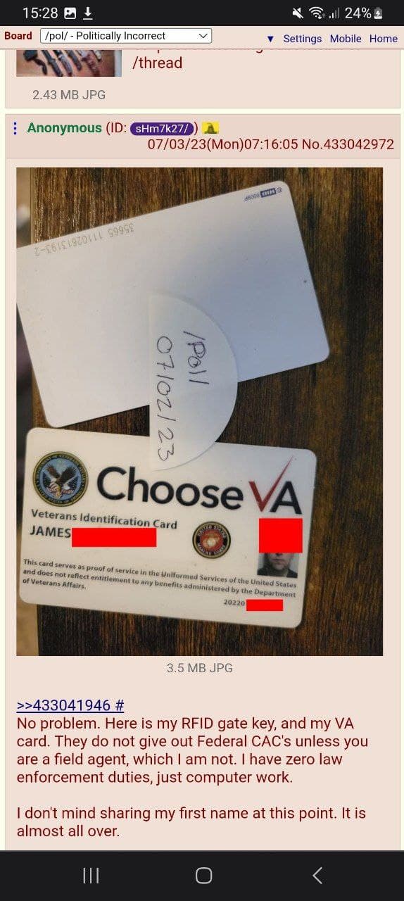 US Marine Corps veteran 1 US Marine Corps veteran 1